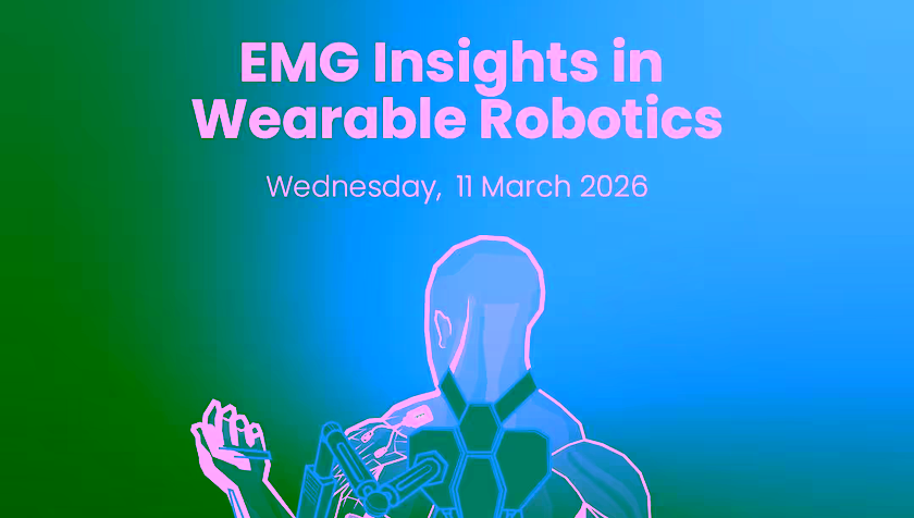 Prof. Massimo Sartori talks at Delsys Live Webinar on Wearable Robotics