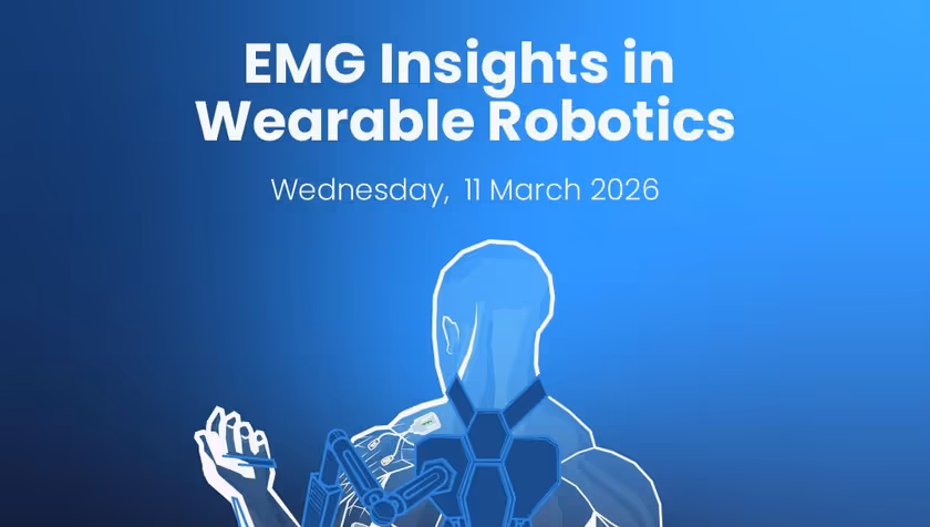 Prof. Massimo Sartori talks at Delsys Live Webinar on Wearable Robotics